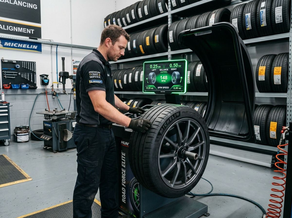 Multi-Brand Tyres & Dynamic Balancer Raipur